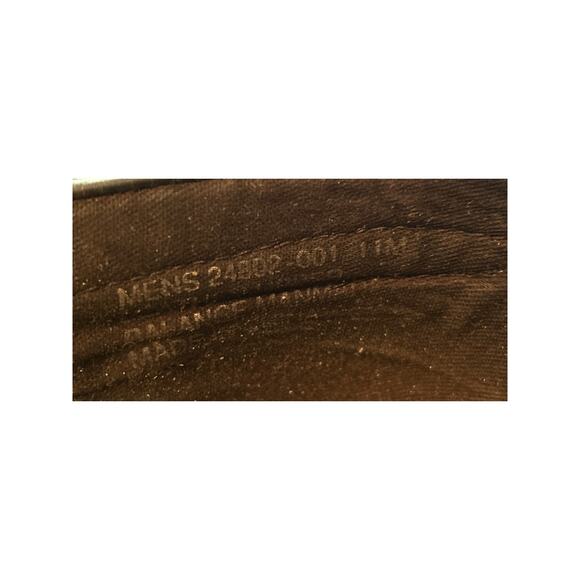 GUC Stacy Adams Men's Black Leather Loafers Slip On Size 11M - Picture 6 of 6